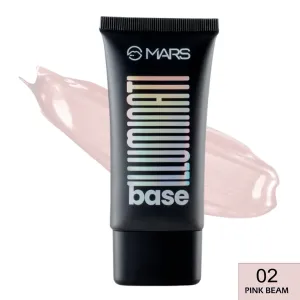 Mars Cosmetics Illuminati Base Dewy Primer with Highlighter – Pink Beam #02 (45ml)